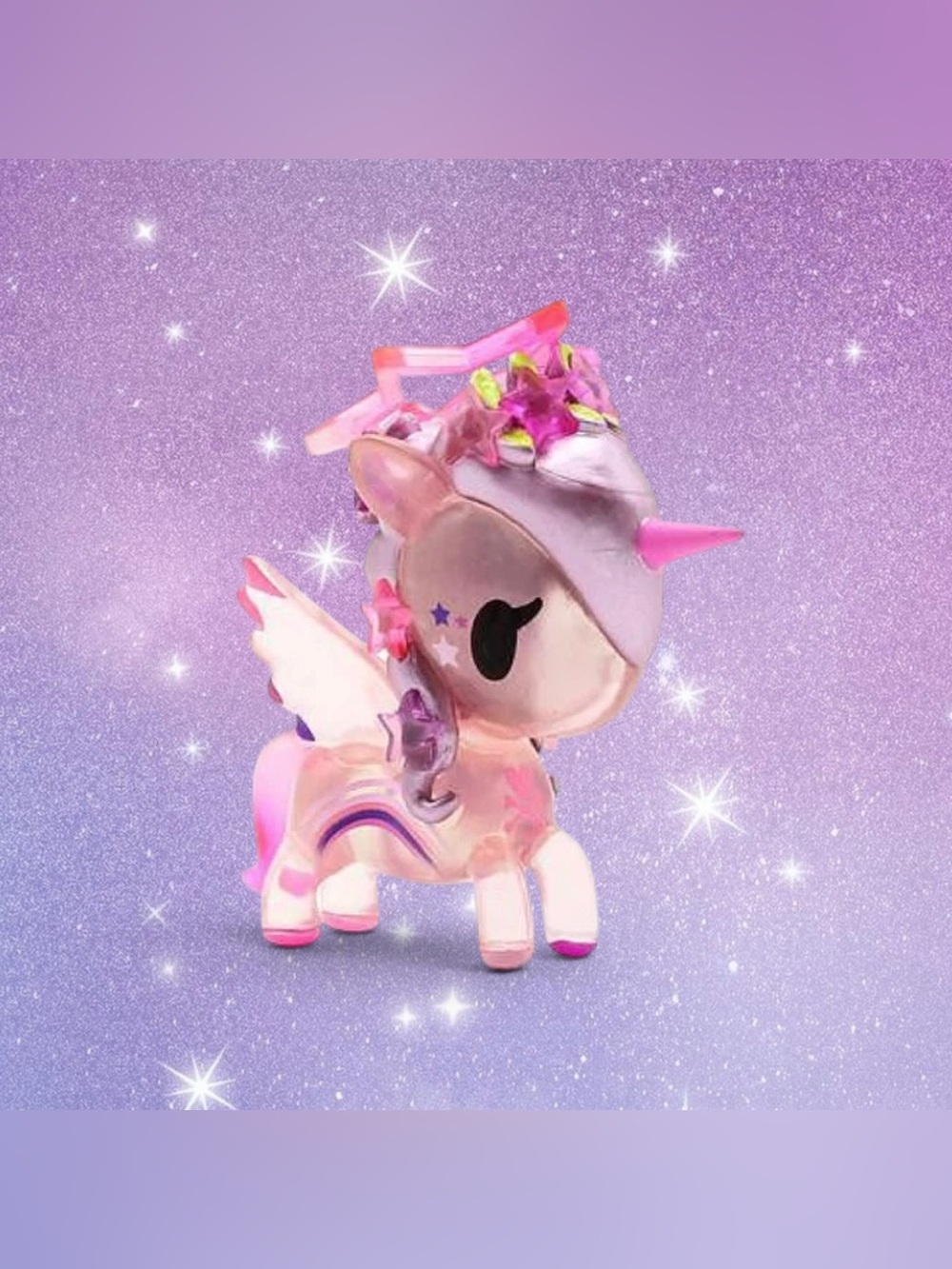 Tokidoki Unicorno Star Fairy Figure Pink Purple SpecialEdition Figurine Rare NEW